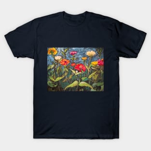 Zinnia Garden T-Shirt